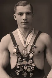 Retrato de un luchador, c.1920